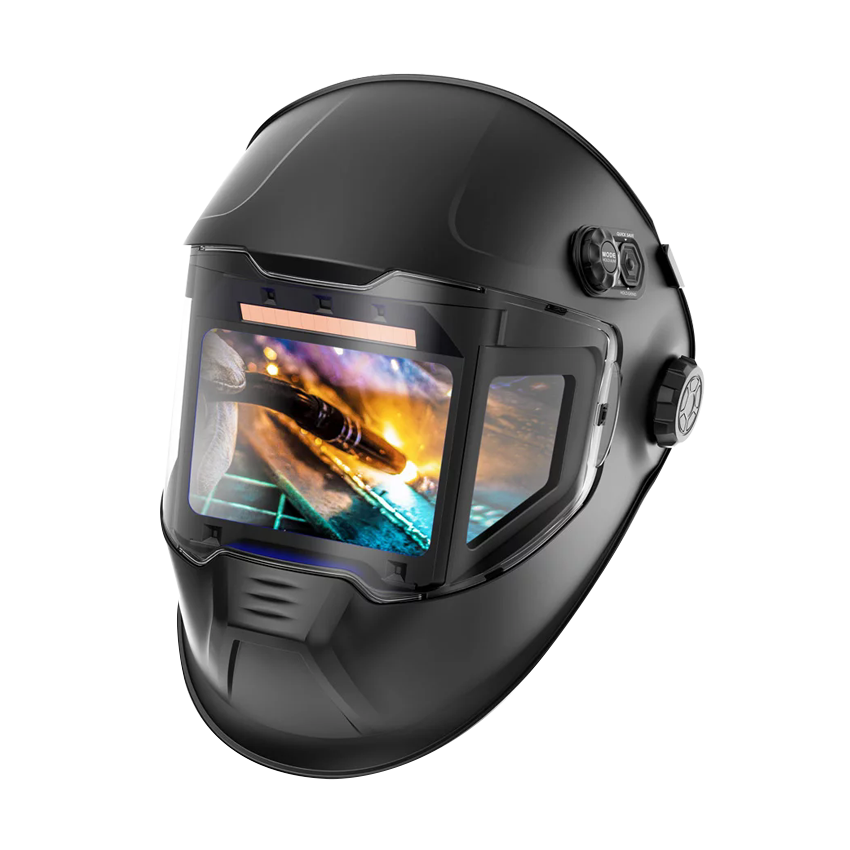 Automatic welding helmet