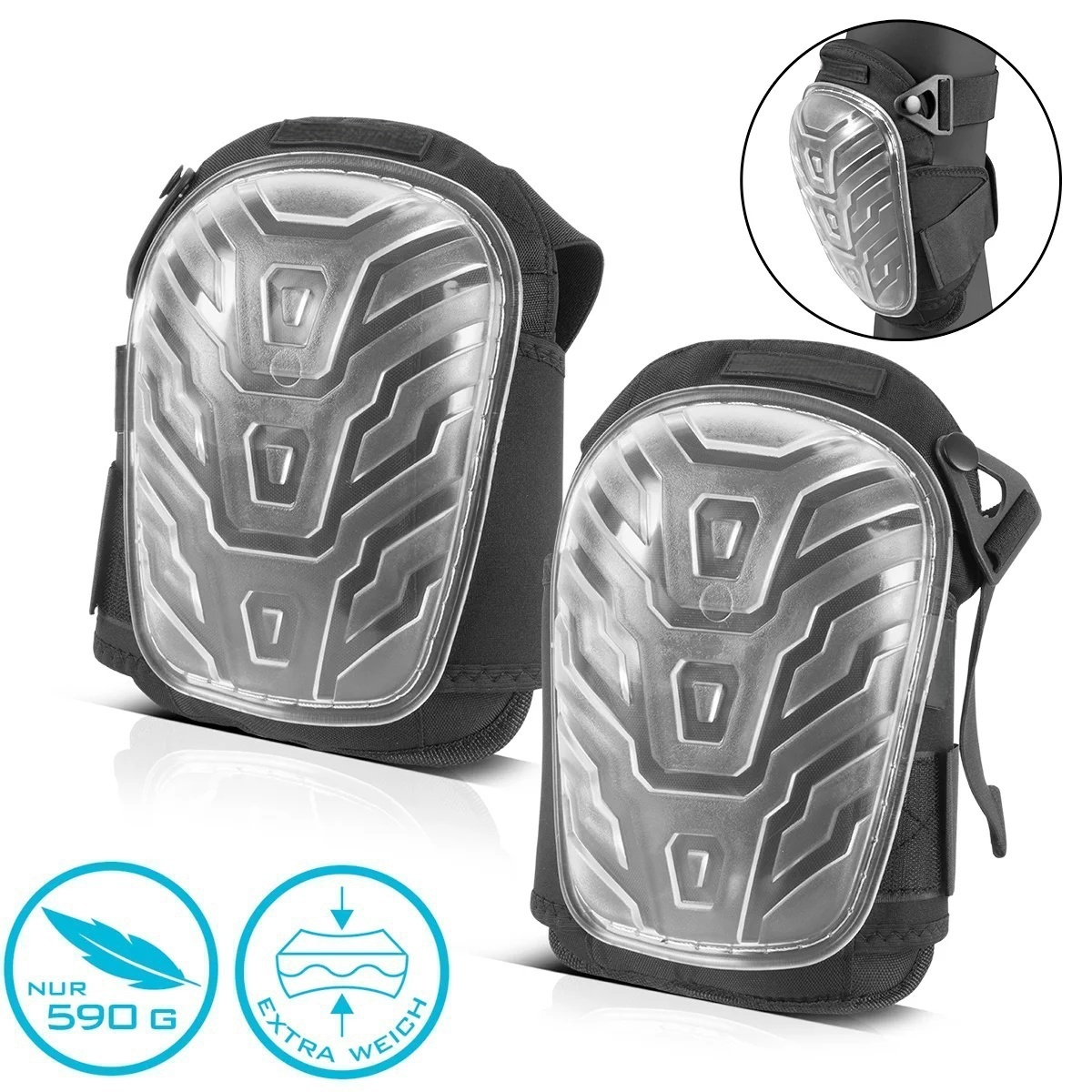 Vicky professional knee pads | knee protectors | knee pads dimensionally stable, highly resilient and abrasion-resistant with high wearing comfort