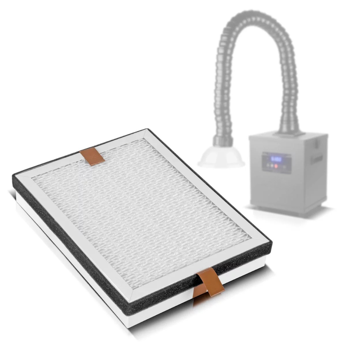 Vicky Medium HEPA filter for fume extraction system FE-150 ST Replacement filter | air filter | particle filter for extraction system | fume absorber | fume extractor | welding fume and solder extraction system